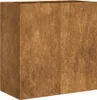 vidaXL Pflanzkübel Rostig 80x40x80 cm Wetterfester Stahl Produktbild-Vorschau 1