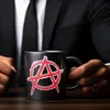 Rotes Anarchie-Symbol Tasse - Rebellisches Design für Produktbild-Vorschau 5