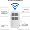 Türalarm Fensteralarm, 2 Fernbedienungen,130dB Sirene 4 Produktbild-Vorschau 9