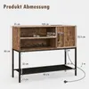 COSTWAY Barschrank mit Weinregalen und Ablageflächen, Produktbild-Vorschau 5