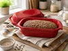 KERAZO 3,5 Liter Brotbackform mit Deckel aus Steingut, Produktbild-Vorschau 4