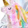 Lumaland Pinata-Set Einhorn zum Befüllen inkl. Schläger & Produktbild-Vorschau 5