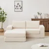 Corduroy-2-in-1-Schlafsofa,mit zwei Kissen, klassischen Produktbild-Vorschau 14