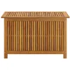 vidaXL Coffre de jardin 90x50x58 cm bois massif acacia - Voir les images du produit 3