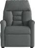vidaXL Relaxsessel Dunkelgrau Stoff Produktbild-Vorschau 2