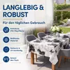Wachstuch Tischdecke 160 rund Blumen Muster rund abwaschbar Produktbild-Vorschau 3