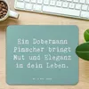 Mr. & Mrs. Panda Mauspad Spruch Dobermann Pinscher - Produktbild-Vorschau 2