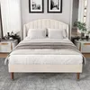 A bedroom scene with a bed as the central focus. Produktbild-Vorschau