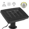 A solar panel for a garden light is shown against a white background. Produktbild-Vorschau
