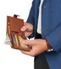 Leder Geldbörse Herren Portemonnaie RFID Querformat Produktbild-Vorschau 2