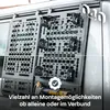 040 Parts Set 4 Supporti Valigia Alluminio per Molle Board Anteprima dell’immagine prodotto 5