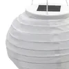 Lanterna solare a LED rotonda da 12 cm in nylon - Set da 4 Anteprima dell’immagine prodotto 5
