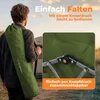 Campingstuhl klappbar mit Holzarmlehnen Extra hoch – Produktbild-Vorschau 9