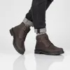 JOMOS Alpina Boots - Herren Stiefel Schuhe - Leder Braun Produktbild-Vorschau 5