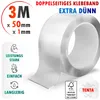 Dubbelzijdig Tape 5m x 50mm x 2mm - TENTA Heavy Duty Productafbeelding-voorbeeld 12