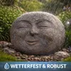 Formano Deko Kopf Steinoptik Mondgesicht Skulptur 50X45 cm Produktbild-Vorschau 4