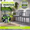 Lot de 2 chaises de jardin tillvex® empilables et Voir les images du produit 4