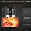 HOMCOM Friteuse sans huile 4 L, air fryer 1300 W 12 Voir les images du produit 7
