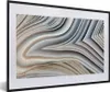 MuchoWow® Gerahmtes Poster Marmoroptik - Stein - Linien - Produktbild-Vorschau 1