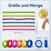 12 Stück Fidget Toys Set Sensorik Spielzeug Ringe gegen Produktbild-Vorschau 2