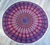 Rundes Indisches Mandala Tuch, Boho Tagesdecke, Produktbild-Vorschau 3