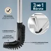 bremermann WC-Garnitur BARBENA, schwarz, mit flexibler 3in1 Produktbild-Vorschau 4