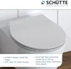 WC sedátko Duroplast SLIM GREY s mechanismem Soft-Close a Náhled obrázku produktu 5
