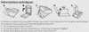 Diagrams showing how to assemble and use a cat litter box system. Anteprima dell’immagine prodotto