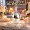 Luftbefeuchter Diskokugel Aromatherapie Öl Diffuser Drehbar Produktbild-Vorschau 2