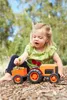 Green Toys Traktor nachhaltiges Spielzeug orange mit Produktbild-Vorschau 3