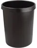 helit H6106295 Gross-Papierkorb, 45 Liter, PE, schwarz Produktbild-Vorschau 1