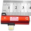 Rot - 2 in 1 to 3.5mm Aux + Adapter Laden kompatibel mit Produktbild-Vorschau 2