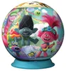Ravensburger 3D Puzzle 11169 - Puzzle-Ball Trolls - 72 Produktbild-Vorschau 3