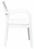vidaXL Chaises de salle à manger 2 pcs. Blanc Bois massif Voir les images du produit 6