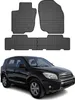 2005-2012 Toyota RAV4 tappetini in gomma nera 4 pz Anteprima dell’immagine prodotto 1