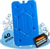NEMT 40x flacher Kühlakku 400 ml Kühlakkus 25x14x1,4cm Produktbild-Vorschau 1