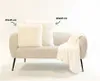 Dutch Decor Dekokissen Fluffy 60x60 cm Weiß Produktbild-Vorschau 4