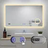 AICA LED Wandspiegel 120x70cm Touchschalter Beschlagfrei Produktbild-Vorschau 2