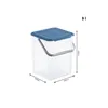 Waschmittelbehälter 5 kg, 9 l BASIC, Farbe:Horizon Blue Produktbild-Vorschau 4
