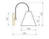 tooLight Wandlampe APP932-1W FOREST BLACK Produktbild-Vorschau 6