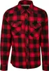 Brandit - CHECKED FLANELL Shirt schwarz / rot - XL Voir les images du produit 1