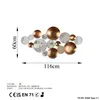Wallity, Infinity - 2, Wanddeko, Mehrfarbig, Metall, 116 x Produktbild-Vorschau 7