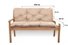 Coussin de banc 150x60x50cm beige | Coussins pour meubles Voir les images du produit 4