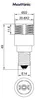 2x Lampensockel Adapter Konverter E14 Fassung auf G9 Sockel Produktbild-Vorschau 2