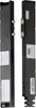 Two black electronic lock components are shown side-by-side against a white background. Produktbild-Vorschau