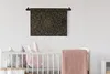 MuchoWow® Wandteppich Wandbehang Goldenes Muster auf Produktbild-Vorschau 2