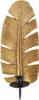 FURNLUX Kerzenhalter Blattgold 13cm / Hauptfarbe: Gold / Produktbild-Vorschau 1