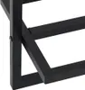 vidaXL Držiak na uteráky čierny 95x25x22 cm Žehlička Náhľad obrázku produktu 5