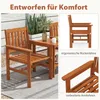 Outdoor patio furniture set with chairs and a table. Náhled obrázku produktu
