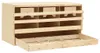 vidaXL 3-dielne hniezdo 72x33x38 cm borovicový masív Náhľad obrázku produktu 2